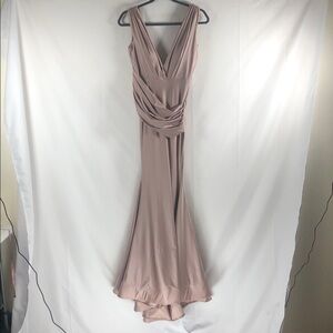 Amelia Couture 370 Dusty Rose Prom Dress